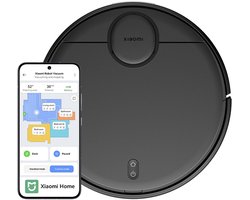 Xiaomi T12 Robot Vacuum, Smart Saugroboter mit Wischfunktion, Roboterstaubsauger mit 3500Pa, LiDAR Navigation, Hinderniserkennung, bis 130 Minuten Laufzeit, App-Steuerung, Teppich Tierhaare Hartböden