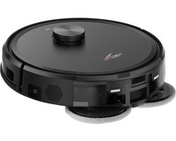 Zoef Robot Bep 5.0 robotstofzuiger met dweilfunctie - geschikt voor dierenharen - roterende mops - 20.000Pa zuigkracht - robot vacuum - uitgebreide mapping - verschillende schoonmaakmodi