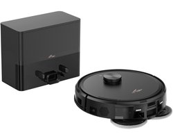 Zoef Robot Bep 5.0 robotstofzuiger met dweilfunctie - robotstofzuiger met leegstation - geschikt voor dierenharen - roterende mops - 20.000Pa zuigkracht - robot vacuum - uitgebreide mapping - robotstofzuiger huisdieren - verschillende schoonmaakmodi