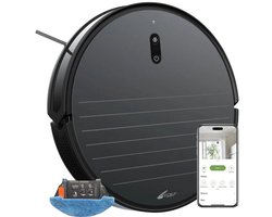 Zoef Robot Robotstofzuiger met dweilfunctie Jannie 4.1 2in1 - Robotstofzuiger - Vacuum cleaner - Dweilrobot - Dweilsysteem