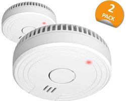 2-Pack ELRO FS1805 Rookmelder met 5 Jaar Batterij en Magneet Montage - Voldoen aan Europese Norm EN14604