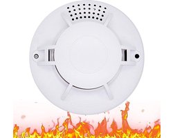 2X Rookmelder - Alarm - Brandmelder - Rookmelders - CE Keurmerk - Detecteert 360° - Incl. Batterij