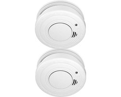 Alecto Rookmelder Met Alarm Time-out Functie - 2 Pack Voordeel - incl Batterijen