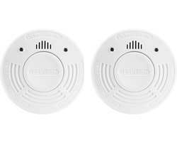 Alecto Rookmelder SD1010 2X - Brandmelder met batterij voor 10 jaar - Voldoet aan Europese norm - 2 stuks