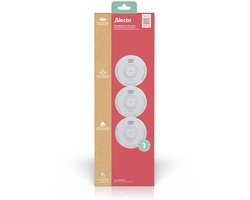 Alecto Rookmelder SD110 3X - Brandmelder met batterij voor 1 jaar - Voldoet aan Europese norm - 3 stuks