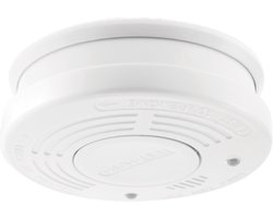 Alecto SA116 Rookmelder - 10 jaar sensor en batterij - Voldoet aan Europese norm EN14604 - Wit