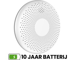 Aroha Safety Pro Combimelder - 10 jaar batterij - Rookmelder & Koolmonoxidemelder - CO melder & Brandmelder