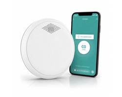 Evy24 Smart Combimelder - 10 jaar batterij - WiFi Rookmelder - Co melder - Brandmelder - Rookdetector - Werkt met Smartlife