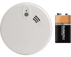 Firex KF20 Koppelbare Rookmelder - Netvoeding, met Batterij Backup - 85dB - 127mm - Wit