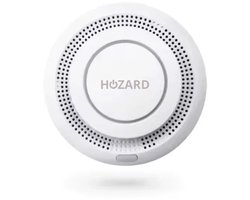 Hozard® Rook Melder - WiFi Smoke Detector - 80dB + Plakstrips