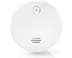 Nedis Rookmelder – Batterij 1 jaar – Testknop – Voldoet aan Europeese norm EN 14604 – 85 dB – Wit