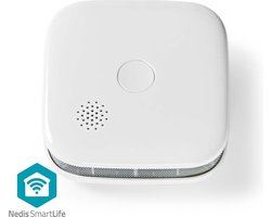 Nedis SmartLife Rookmelder – 10 Jaar Sensor – Voldoet aan Europese norm EN14604 – 85dB – 1 Stuk