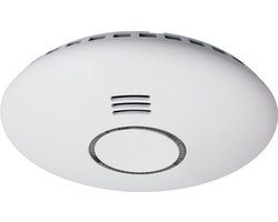 Qnect Slimme Rookdetector - Met Wifi Connectie - Makkelijke Montatie - Incl 2Aa Batterijen