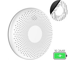 SAVS CS11 Combimelder - Rook en koolmonoxide - 10 Jaar batterij - Geen LED lampje - Rookmelder en koolmonoxidemelder met extra dun design - Rook én CO melder - Montage zonder boren