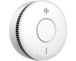 SAVS SA5MA Rookmelder 230v - Met 10 jaar back-up batterij - Aansluiten op lichtnet - Koppelbaar - Optioneel draadloos koppelbaar - Voldoet aan bouwbesluit NEN2555 norm - Stroomnet brandmelder met 10jr lithium backup accu