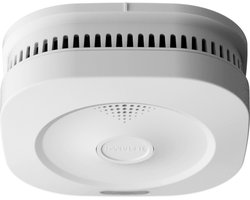 Sensereo - Matter Rookmelder - Smart Home - Geschikt voor Apple Home Kit, Google Home, SmartThings, Home Assistant, Homey en meer - EN14604 gecertificeerd - Dubbele batterij back-up