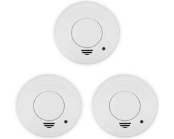 Smartwares FSM-12503 - Rookmelders 3st 85 dB - 10 Jaar batterij en sensor - Q label - Brandmelder