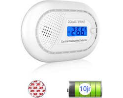 USAFE® Koolmonoxidemelder - CO melder met 10 jaar batterij - Koolstofmonoxidemelder, CO meter met alarm