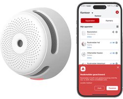 X-Sense XS01-M Slimme rookmelder met WiFi - Link+ Pro - Draadloos RF koppelbaar - Brandalarm