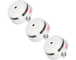 X-Sense XS01-W Draadloos koppelbare rookmelder - 3 Rookmelders - 10 jaar batterij - Voldoet aan Europese norm - Koppelbaar brandalarm