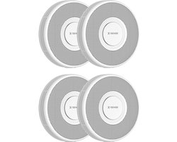X-Sense XS0B-MR Slimme voice rookmelder met WiFi 4-pack - Link+ Pro - Gesproken meldingen - Draadloos RF koppelbaar - Brandalarm