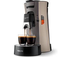 Philips Senseo Select CSA240/30 - Koffiepadapparaat - Nougat en kasjmiergrijs