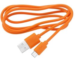 1 st. Oplaadkabel voor deurbel 1 m. Oplaadkabel voor Ring-deurbel, compatibel met Video Doorbell 2, 3, 3 Plus en 4 Doorbell Pro Plus, oranje