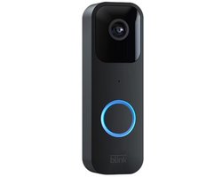 Blink® - Video Deurbel - Op afstand oproepen beantwoorden - Audio in twee richtingen - Meldingen via App - Levensduur batterij 2 jaar - Werkt met Alexa - Eenvoudig geïnstalleerd - Zwart