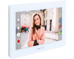 CAME XTS 7 WIFI - Handsfree Videofoon voor systeem X1 - 7˝ TFT-touchscreen - Wi-Fi - Grafische gebruikersinterface - Intercom - Wit - Parlofoon