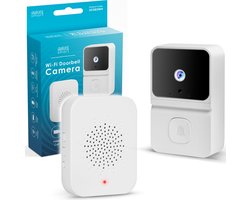 Delight Video Deurbel met Camera En Wifi - Intercom – HD – Nachtzicht - Deurbellen met Camera - 55385WH