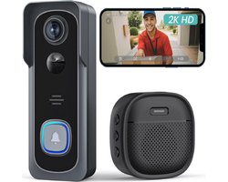 Deurbellen met Camera - Video Deurbel - Draadloos - Full HD