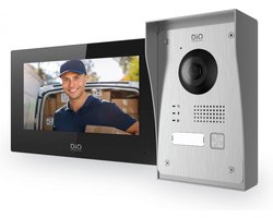 DiO Bedrade Wifi videofoon Intercom – 2 draads – 7” touchscreen - Standalone