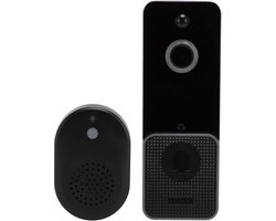 Draadloze Video Deurbel met 1080P HD, 5G WiFi, Nachtzicht en Bewegingsdetectie