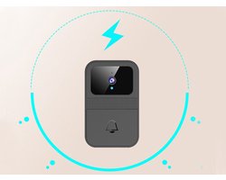 Draadloze Video Intercom met WiFi & App – Deurbel met Camera – deurbel draadloos – deurbel met camera draadloos wifi – deurbellen met camera – 77079