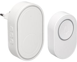 Draadloze WiFi Deurbel met Sirene en 58 Beltonen - Huisbeveiligingsalarm met Instelbaar Volume