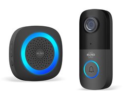 ELRO DV2000IP Wifi IP Video Deurbel – met Binnenunit – 1080P Full HD – Opname bij aanbellen of beweging - IP55 Waterdicht
