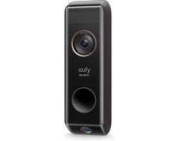 eufy Security Video Deurbel Dual 2 Pro – Video Doorbell- 2K HD – Dubbele Camera's – Pakketdetectie – Gezichtsherkenning – Batterijgevoed