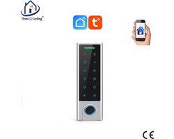 Home-Locking bluetooth-toegangscontrole door vingerafdruk,ID-kaart,wachtwoord, of via APP op gsm. T-1142