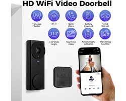 Intelligente visuele draadloze deurbel home hd remote active wekt de deurbel met lange levensduur op