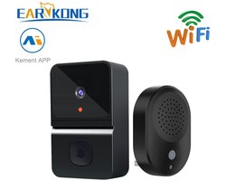 KM 1.3 HD Video deurbel set. Verbeter de veiligheid van uw huis met de Slimme Draadloze Deurbel Incl. binnen bel