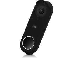 kwmobile hoes voor video deurbel - geschikt voor Nest Hello Video Doorbell - Siliconen case ter bescherming - In zwart