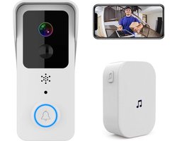 Living Needs Draadloze Deurbel – Video Deurbel – Deurbel met Camera – 1080P HD.