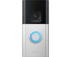 Ring Battery Video Doorbell Plus - slimme deurbel - top tot teen zicht - batterij - 1536p HD+ video