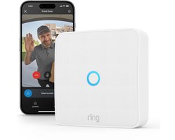 Ring Intercom Video - slimme deuropener voor intercomsystemen - batterij - wit