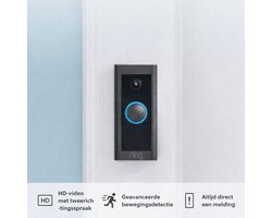 Ring Video Doorbell Wired – Slimme HD Videodeurbel voor Betrouwbare Thuisbeveiliging