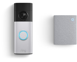 Ring Battery Video Doorbell 2K Plus met Chime