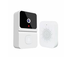Slimme WiFi Deurbel Camera | 1280P HD | Nachtzicht | Tweeweg-audio | Appbediening | 24/7 beveiliging | Tuya | Beveiliging