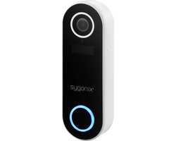 Sygonix SY-4694702 Buitenunit voor Video-deurintercom via WiFi WiFi Wit, Zwart