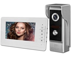 Video deurbel met camera - Deurbel met beeld - Slimme deurbel - Draadloze video deurbel - Beveiliging huis - Deurbel met app - WiFi deurbel - Nachtzicht - Tweeweg audio - Beveiligingscamera voordeur - Voor smartphone en tablet