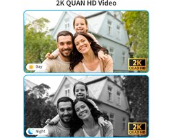 Video Deurbel Met Camera - Deurbel - Video Deurbel Met Camera En Wifi - Video Deurbel - Video Deurbel Met Camera Draadloos - Video Deurbel Draadloos - Deurbel Met Camera Draadloos Wifi - Nachtzicht - Waterdicht - Intelligente Detectie - 5200mAh